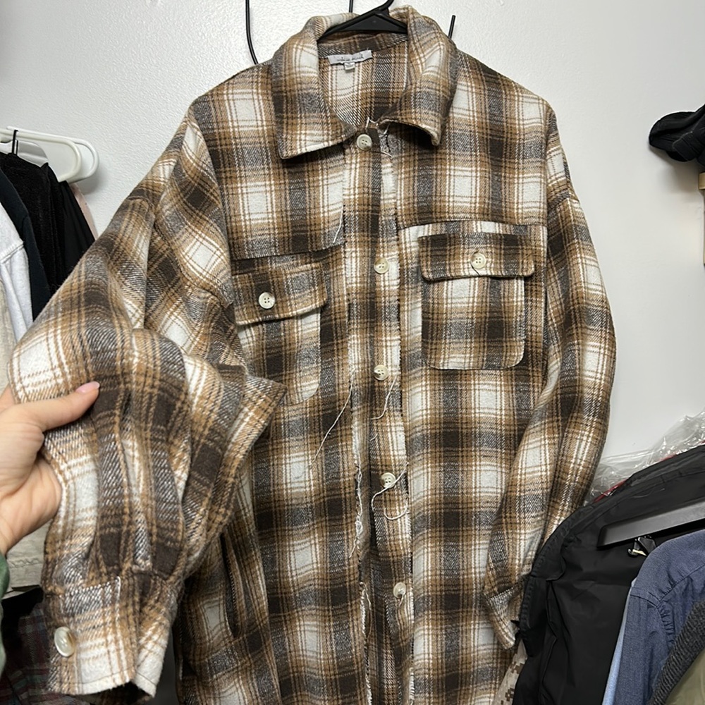 Brown Fall Shacket / over shirt